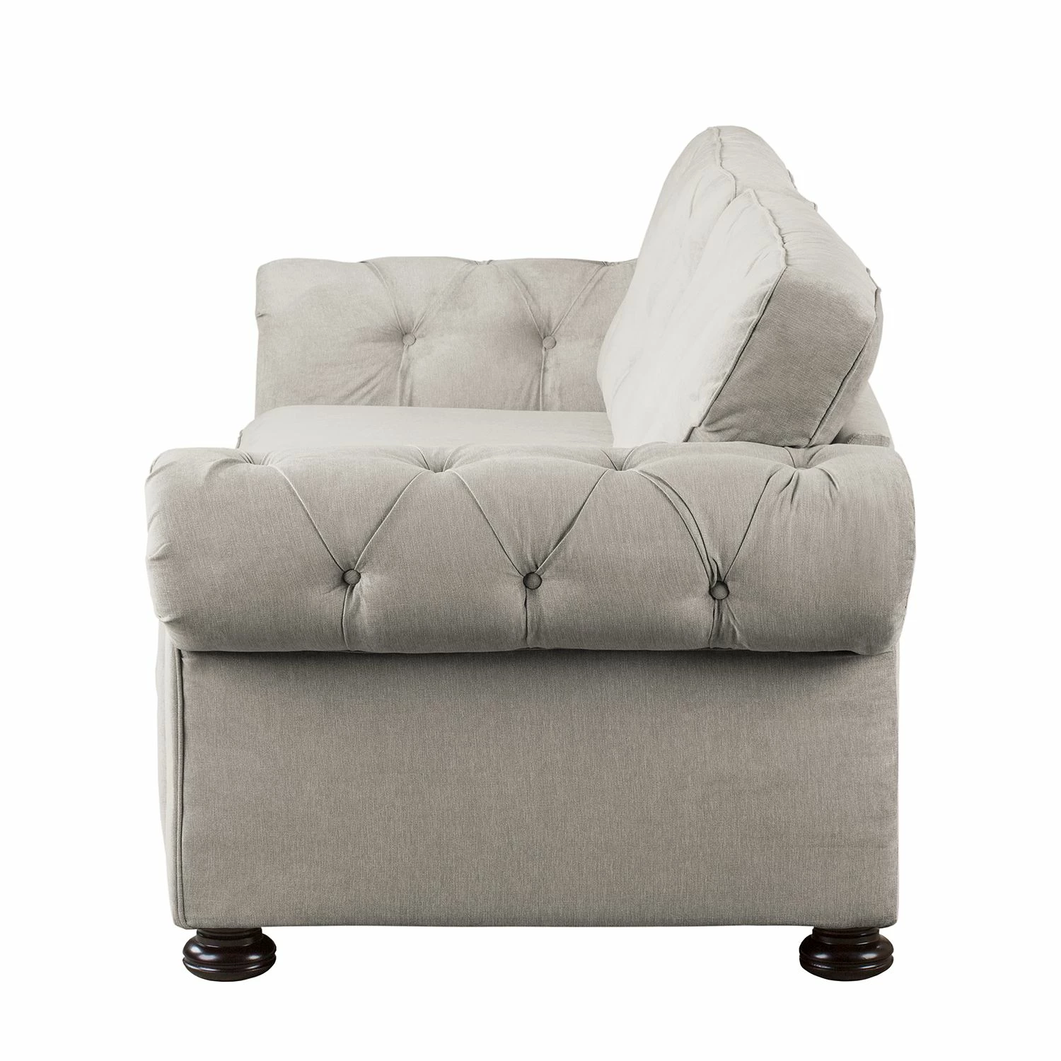 Velvet Studio Ensemble de salon Marau (3-2) - Granit 5 Velvet Studio Ensemble de salon Marau (3-2) - Granit – Image 3