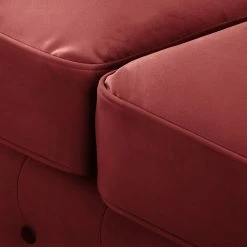 Velvet Studio Ensemble de salon Marau (3-2) - Rouge -loftscape Boutique sofa marau 3 sitzer samt rot 4915224