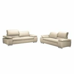 Fredriks Canapé Masca (2 places) - Imitation cuir taupe 15 Fredriks Canapé Masca (2 places) - Imitation cuir taupe -loftscape Boutique sofa masca 2 sitzer kunstleder taupe 513968