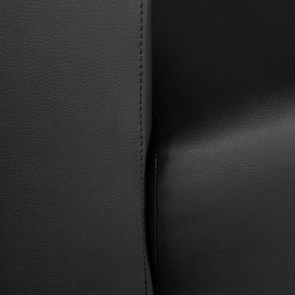 Mooved Canapé Oslo (2 places) - Imitation cuir noir 9 Mooved Canapé Oslo (2 places) - Imitation cuir noir – Image 7