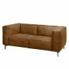 Ars manufacti Canapé Pentre (2 places) - Aspect cuir vieilli - Nougat 2 Ars manufacti Canapé Pentre (2 places) - Aspect cuir vieilli - Nougat -loftscape Boutique sofa pentre 2 sitzer antiklederlook nougat 4356536