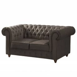 Maison Belfort Ensemble de salon Pintano (3-2-1) - Gris marron -loftscape Boutique sofa pintano 2 sitzer antiklederoptik braungrau 4895628