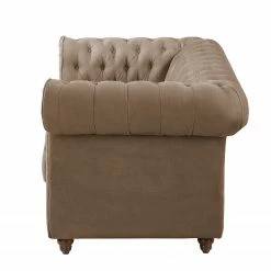Maison Belfort Canapé Pintano (2 places) - Gris congo -loftscape Boutique sofa pintano 2 sitzer antiklederoptik congo grau 4895620