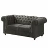 Maison Belfort Canapé Pintano (2 places) - Gris 2 Maison Belfort Canapé Pintano (2 places) - Gris -loftscape Boutique sofa pintano 2 sitzer samt grau 4897940 1
