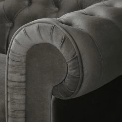 Maison Belfort Ensemble de salon Pintano (3-2-1) - Gris -loftscape Boutique sofa pintano 3 sitzer samt grau 4897836