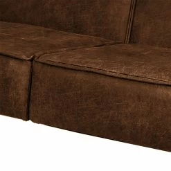 Ars manufacti Canapé Rhode (2 places) - Brun 14 Ars manufacti Canapé Rhode (2 places) - Brun -loftscape Boutique sofa rhode 3 sitzer antiklederlook mittelbraun 4863376