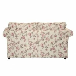 Maison Belfort Canapé Rosehearty (2 places) - Tissu - Crème / Rose -loftscape Boutique sofa rosehearty 2 sitzer webstoff creme rose 4191068