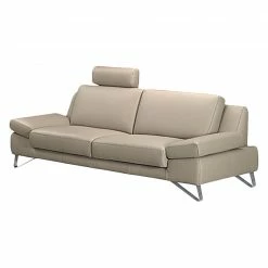 Loftscape Canapé Silvano (2,5 places) - Sans fonction -loftscape Boutique sofa silvano 2 5 sitzer kunstleder taupe 443820