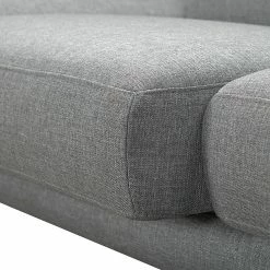 Loftscape Canapé Silvano (2,5 places) - Appui-tête réglable -loftscape Boutique sofa silvano 2 5 sitzer webstoff grau 442566