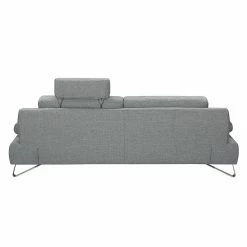 Loftscape Canapé Silvano (2,5 places) - Appui-tête réglable -loftscape Boutique sofa silvano 2 5 sitzer webstoff grau 442573