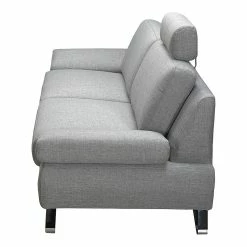 Loftscape Canapé Silvano (2,5 places) - Appui-tête réglable -loftscape Boutique sofa silvano 2 5 sitzer webstoff grau 442576