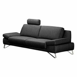 Loftscape Canapé Silvano (2,5 places) - Appui-tête réglable 23 Loftscape Canapé Silvano (2,5 places) - Appui-tête réglable -loftscape Boutique sofa silvano 2 5 sitzer webstoff schwarz 442423