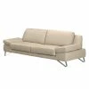 Loftscape Canapé Silvano (3 places) - Sans fonction -loftscape Boutique sofa silvano 3 sitzer echtleder beige ohne kopfstuetze 3676341