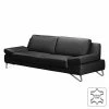 Loftscape Canapé Silvano (3 places) - Sans fonction 1 Loftscape Canapé Silvano (3 places) - Sans fonction -loftscape Boutique sofa silvano 3 sitzer echtleder schwarz 479044