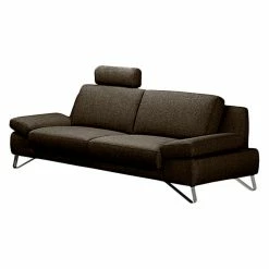 Loftscape Canapé Silvano (3 places) - Appui-tête réglable 23 Loftscape Canapé Silvano (3 places) - Appui-tête réglable -loftscape Boutique sofa silvano 3 sitzer webstoff braun schwarz 442484
