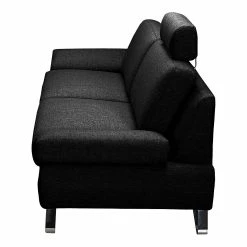 Loftscape Canapé Silvano (3 places) - Appui-tête réglable 21 Loftscape Canapé Silvano (3 places) - Appui-tête réglable -loftscape Boutique sofa silvano 3 sitzer webstoff schwarz 442407