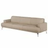 Fredriks Canapé Sisto I (3 places) - Cappuccino 1 Fredriks Canapé Sisto I (3 places) - Cappuccino -loftscape Boutique sofa sisto i 3 sitzer echtleder cappuccino 3607885