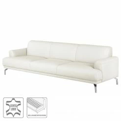 Fredriks Canapé Sisto II (3 places) - Blanc -loftscape Boutique sofa sisto ii 3 sitzer echtleder weiss 3609345