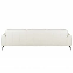Fredriks Canapé Sisto II (3 places) - Blanc -loftscape Boutique sofa sisto ii 3 sitzer echtleder weiss 3609357