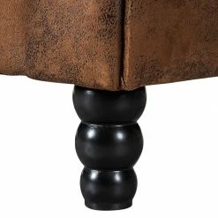 Ars manufacti Canapé Sombrero (3 places) - Cuir synthétique vieilli marron 25 Ars manufacti Canapé Sombrero (3 places) - Cuir synthétique vieilli marron -loftscape Boutique sofa sombrero 3 sitzer antiklederlook braun 308868