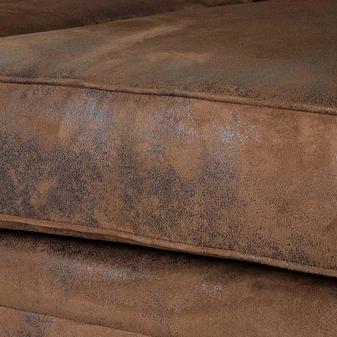 Ars manufacti Canapé Sombrero (3 places) - Cuir synthétique vieilli marron 15 Ars manufacti Canapé Sombrero (3 places) - Cuir synthétique vieilli marron – Image 13