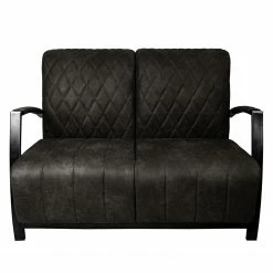 Ars manufacti Ensemble de salon Straid (3-2) - Basalte -loftscape Boutique sofa straid 2 sitzer antiklederlook basalt 4863972