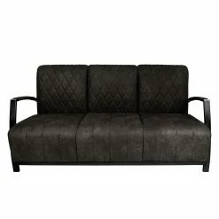 Ars manufacti Ensemble de salon Straid (3-2) - Basalte -loftscape Boutique sofa straid 3 sitzer antiklederlook basalt 4863816
