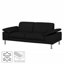Fredriks Canapé Termon IV (2 places) - Noir -loftscape Boutique sofa termon iv 2 sitzer echtleder schwarz 3620081