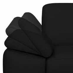 Fredriks Canapé Termon IV (2 places) - Noir -loftscape Boutique sofa termon iv 2 sitzer echtleder schwarz 3620109