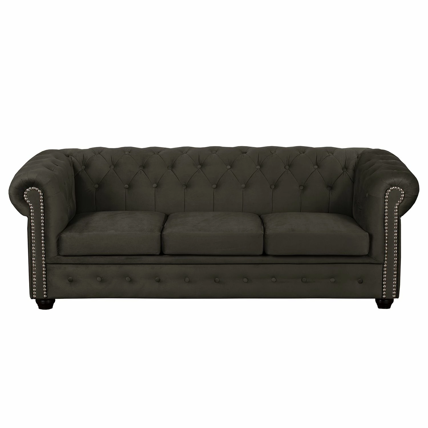 Jack & Alice Canapé Torquay II (3 places) - Marron noix de coco 5 Jack & Alice Canapé Torquay II (3 places) - Marron noix de coco – Image 3