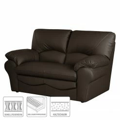 Modoform Canapé Torsby (2 places) - Imitation cuir -loftscape Boutique sofa torsby 2 sitzer kunstleder vintage braun 5069704