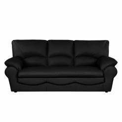 Modoform Canapé Torsby (3 places) - Imitation cuir -loftscape Boutique sofa torsby 3 sitzer kunstleder mit schlaffunktion schwarz 5069436