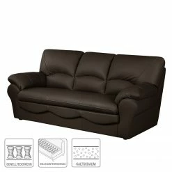 Modoform Canapé Torsby (3 places) - Imitation cuir 19 Modoform Canapé Torsby (3 places) - Imitation cuir -loftscape Boutique sofa torsby 3 sitzer kunstleder mit schlaffunktion vintage braun 5069368