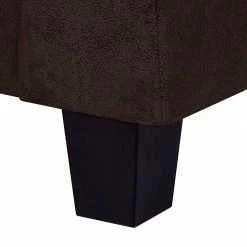 Ars manufacti Canapé Tullow (2 places) - Aspect vieux cuir marron foncé -loftscape Boutique sofa tullow 2 sitzer antiklederoptik dunkelbraun 437559