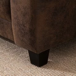 Ars manufacti Canapé Tullow (3 places) - Aspect vieux cuir marron foncé 22 Ars manufacti Canapé Tullow (3 places) - Aspect vieux cuir marron foncé -loftscape Boutique sofa tullow 3 sitzer antiklederoptik dunkelbraun 4972144