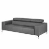 Fredriks Canapé Varberg (3 places) - Imitation cuir 2 Fredriks Canapé Varberg (3 places) - Imitation cuir -loftscape Boutique sofa varberg 3 sitzer kunstleder grau 5064532