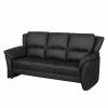 Nuovoform Canapé Windom Imitation cuir (3 places) - Noir -loftscape Boutique sofa windom 3 sitzer kunstleder schwarz 4087932 1