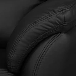 Modoform Canapé Windom Imitation cuir (2 places) - Noir -loftscape Boutique sofa windom 3 sitzer kunstleder schwarz 4087964 3