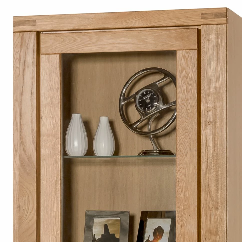 Ars Natura Vitrine Lombok - Partiellement en bois massif 5 Ars Natura Vitrine Lombok - Partiellement en bois massif – Image 3