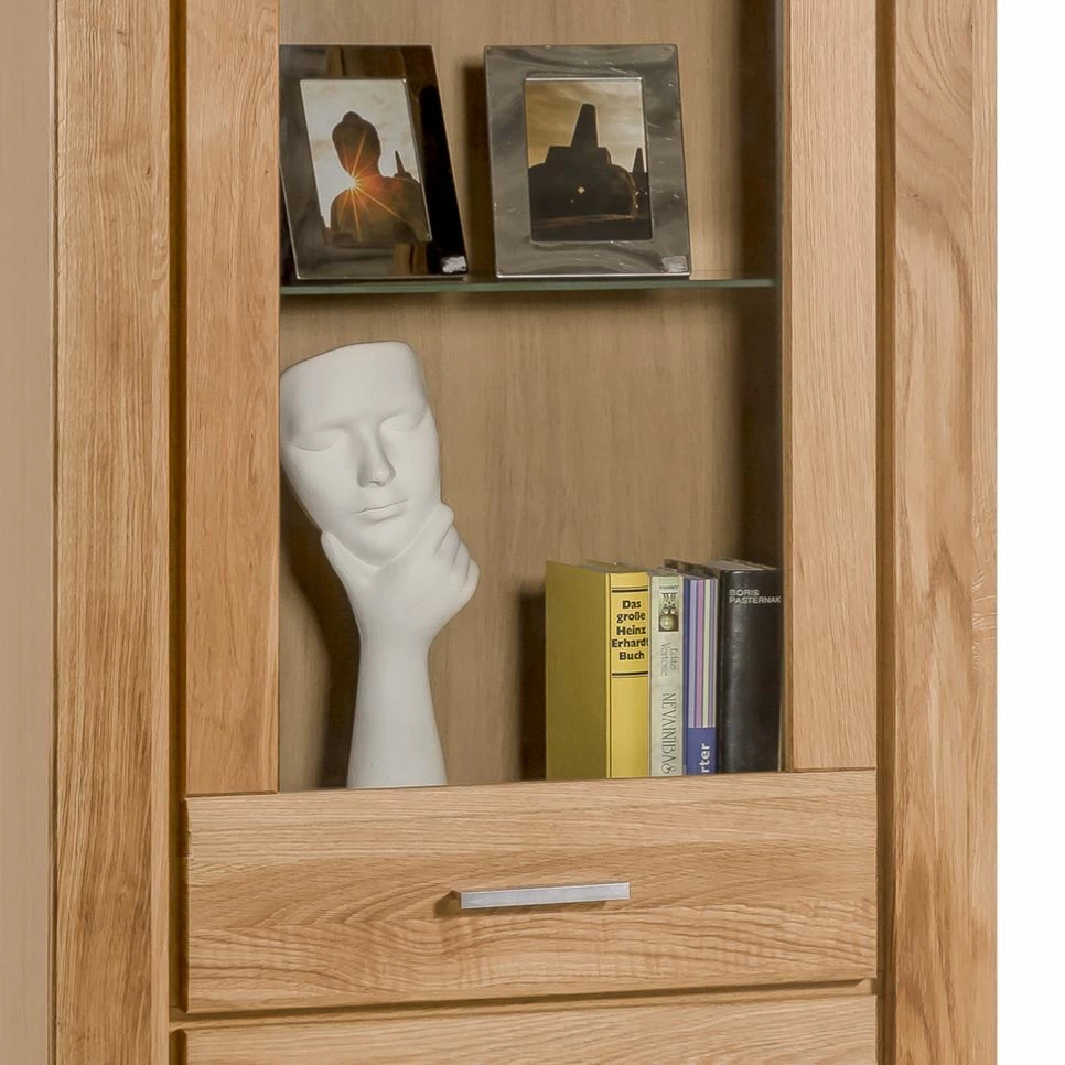 Ars Natura Vitrine Lombok - Partiellement en bois massif 6 Ars Natura Vitrine Lombok - Partiellement en bois massif – Image 4