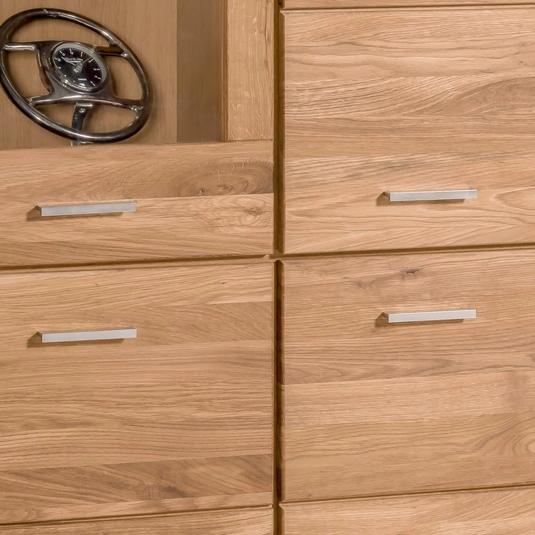 Naturoo Armoire vitrine Lombok I - Partiellement en bois massif 4 Naturoo Armoire vitrine Lombok I - Partiellement en bois massif – Image 2