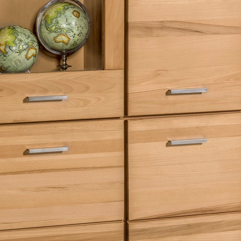 Naturoo Armoire vitrine Lombok II - Partiellement en bois massif 7 Naturoo Armoire vitrine Lombok II - Partiellement en bois massif – Image 5