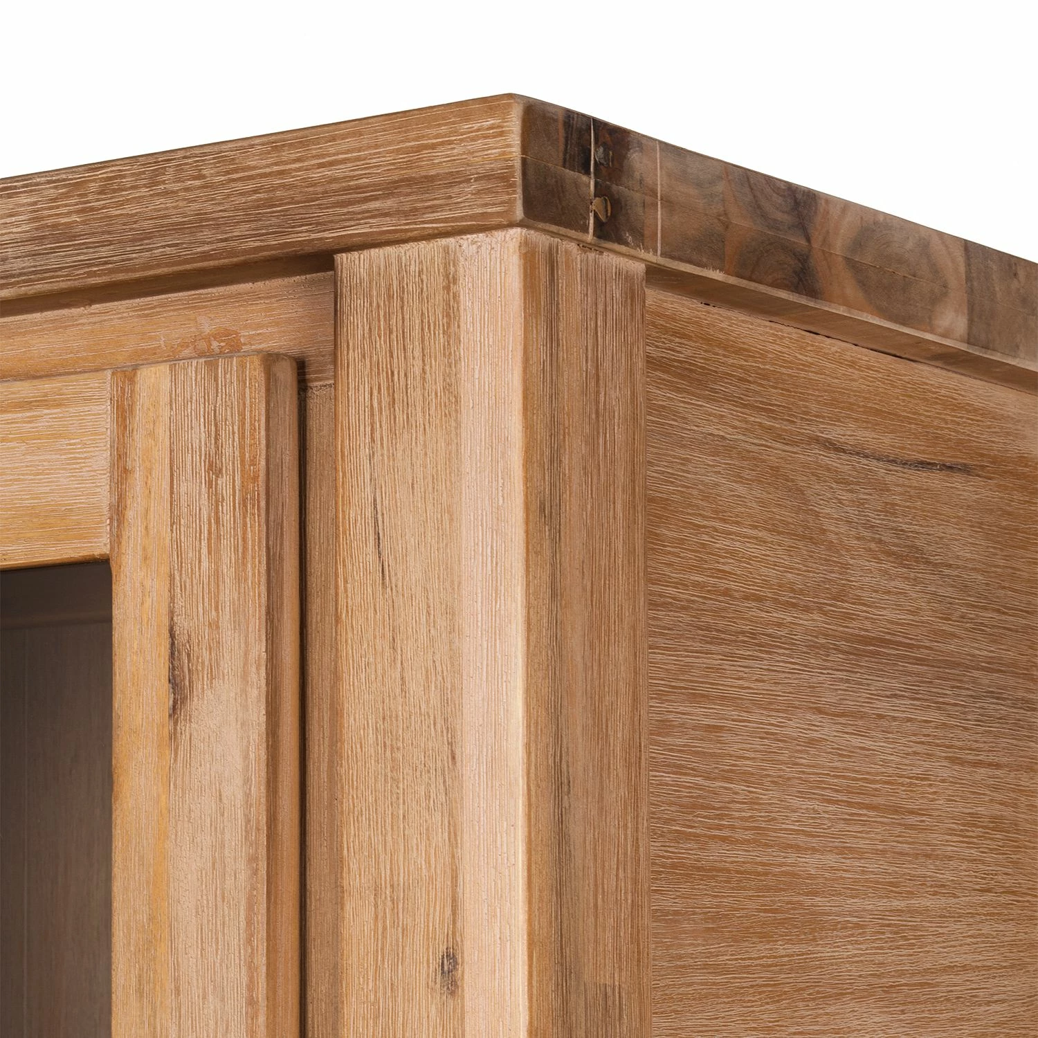 Ars Natura Vitrine Toumanar - Partiellement en acacia massif - Acacia sable 4 Ars Natura Vitrine Toumanar - Partiellement en acacia massif - Acacia sable – Image 2