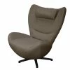 Tom Tailor Fauteuil Tom Pure - Tissu - Tissu TBO : 12 coconut brown
