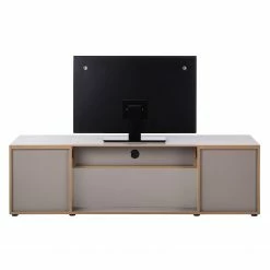 GWINNER Meuble TV Anzio I - Tourbe mat -loftscape Boutique tv lowboard anzio i fango 4524340