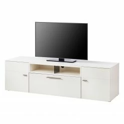 GWINNER Meuble TV Anzio II - Blanc mat