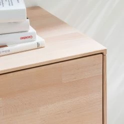 Mørteens Meuble TV Finsby - Hêtre massif -loftscape Boutique tv lowboard finsby buche massiv 3681473