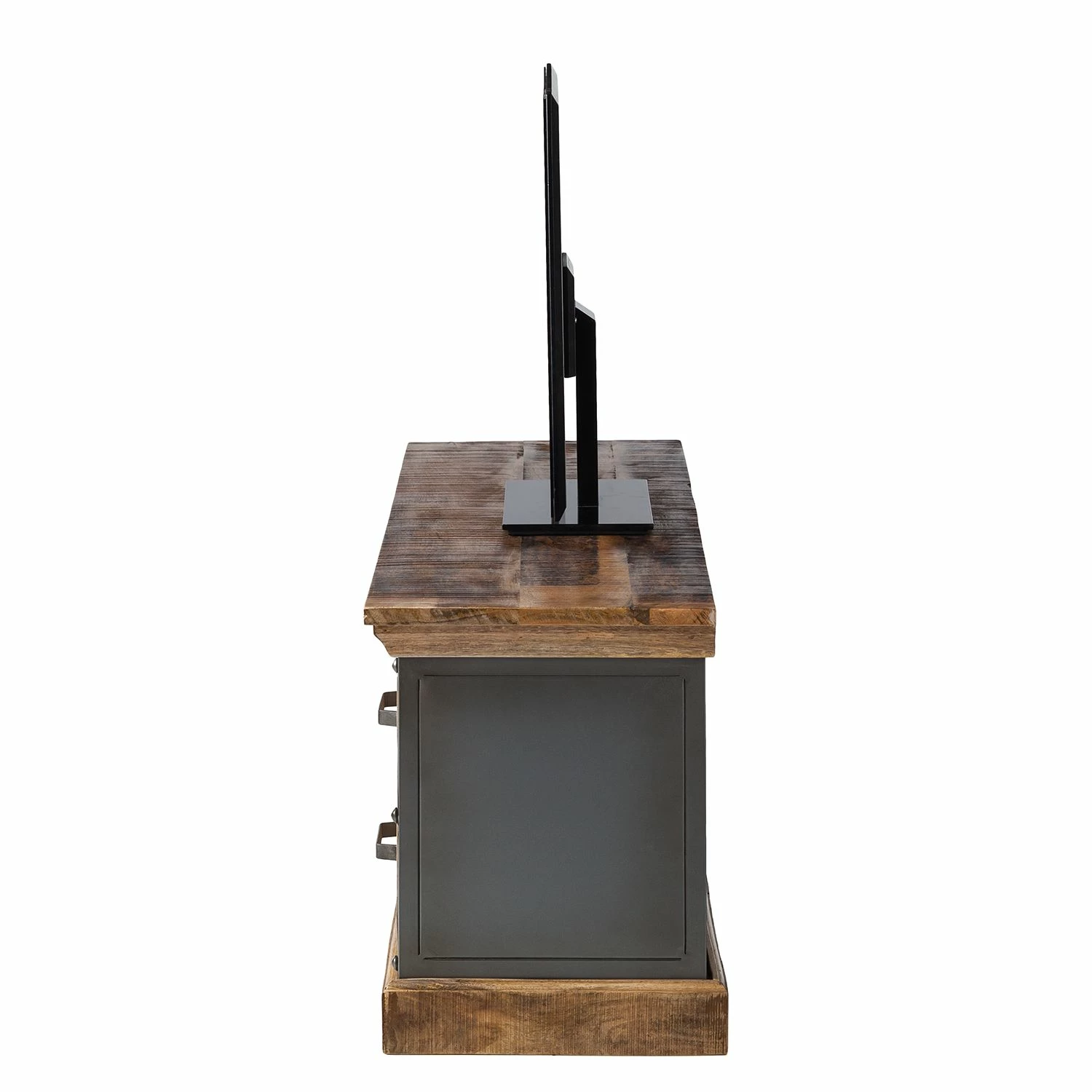 Ars manufacti Meuble TV Hunter - Manguier massif / Métal - Manguier / Gris bleu 7 Ars manufacti Meuble TV Hunter - Manguier massif / Métal - Manguier / Gris bleu – Image 5