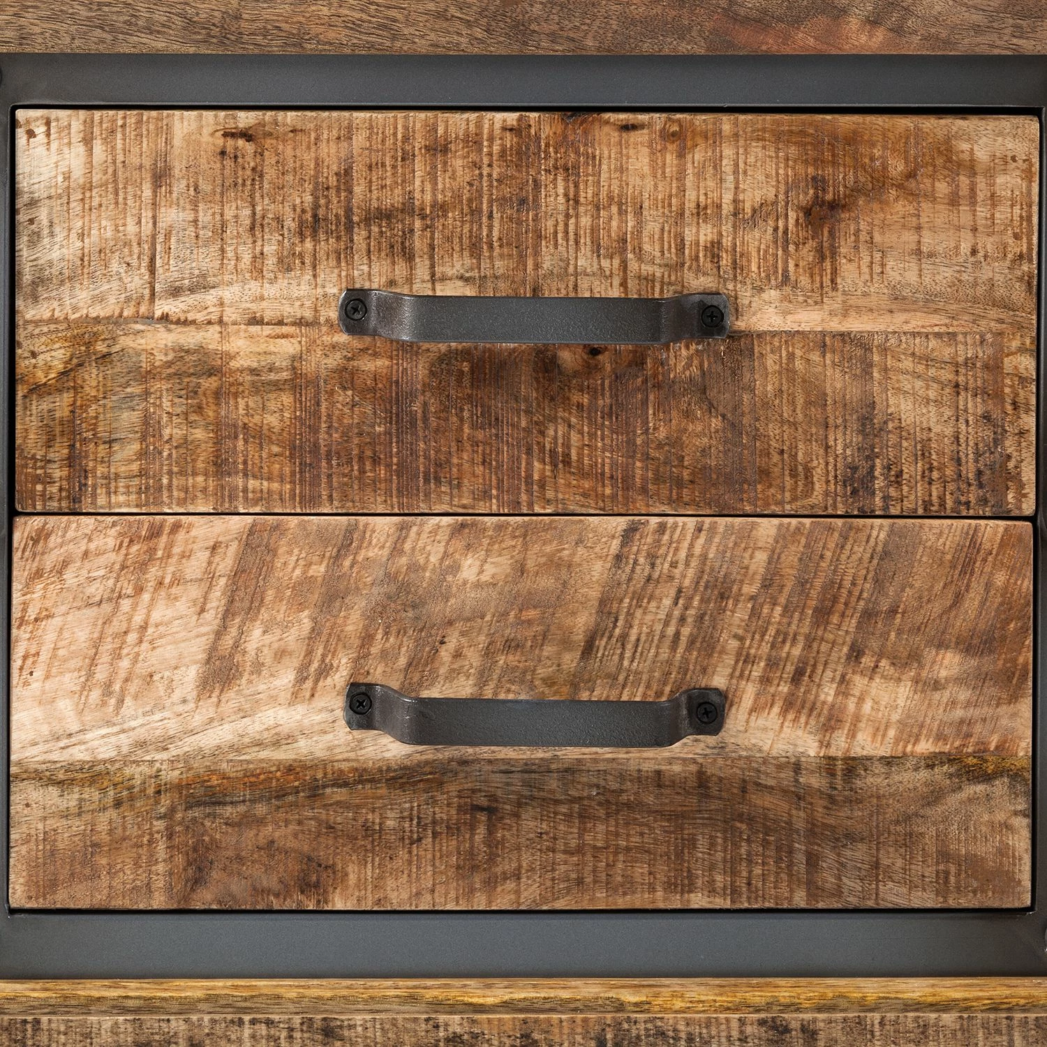 Ars manufacti Meuble TV Hunter - Manguier massif / Métal - Manguier / Gris bleu 9 Ars manufacti Meuble TV Hunter - Manguier massif / Métal - Manguier / Gris bleu – Image 7