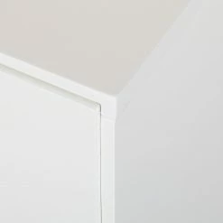 Mørteens Meuble TV Lindholm - Partiellement en chêne massif - Blanc - 180 x 45 cm -loftscape Boutique tv lowboard lindholm eiche teilmassiv weiss 526625